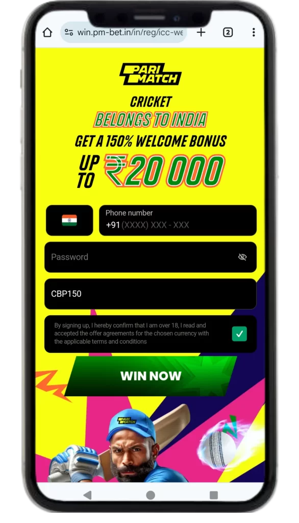 Parimatch-Mobile-Registration